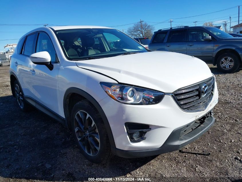 2016 Mazda Cx-5 Grand Touring VIN: JM3KE4DY3G0832533 Lot: 40843066