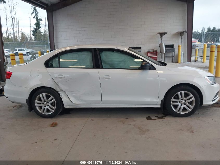 2015 Volkswagen Jetta 2.0L S VIN: 3VW2K7AJ3FM246773 Lot: 40843075