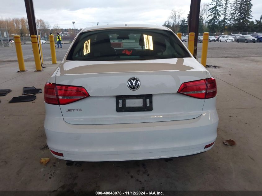 2015 Volkswagen Jetta 2.0L S VIN: 3VW2K7AJ3FM246773 Lot: 40843075