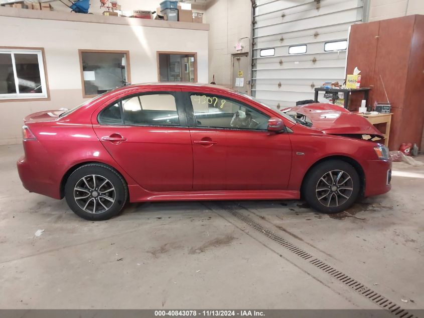 2017 Mitsubishi Lancer Es/Le VIN: JA32U2FU8HU005002 Lot: 40843078