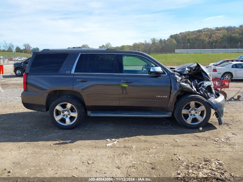 2015 Chevrolet Tahoe Ltz VIN: 1GNSKCKC3FR640615 Lot: 40843080