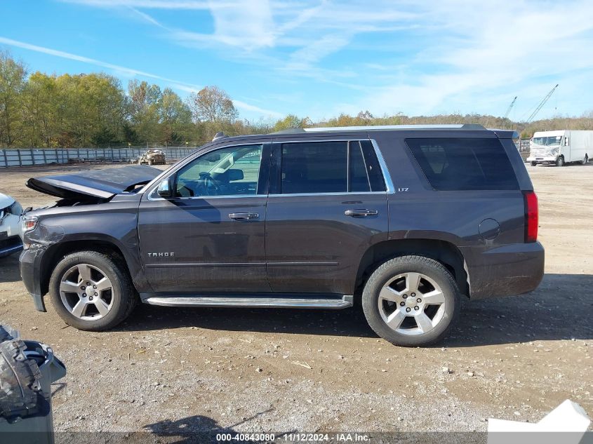 2015 Chevrolet Tahoe Ltz VIN: 1GNSKCKC3FR640615 Lot: 40843080