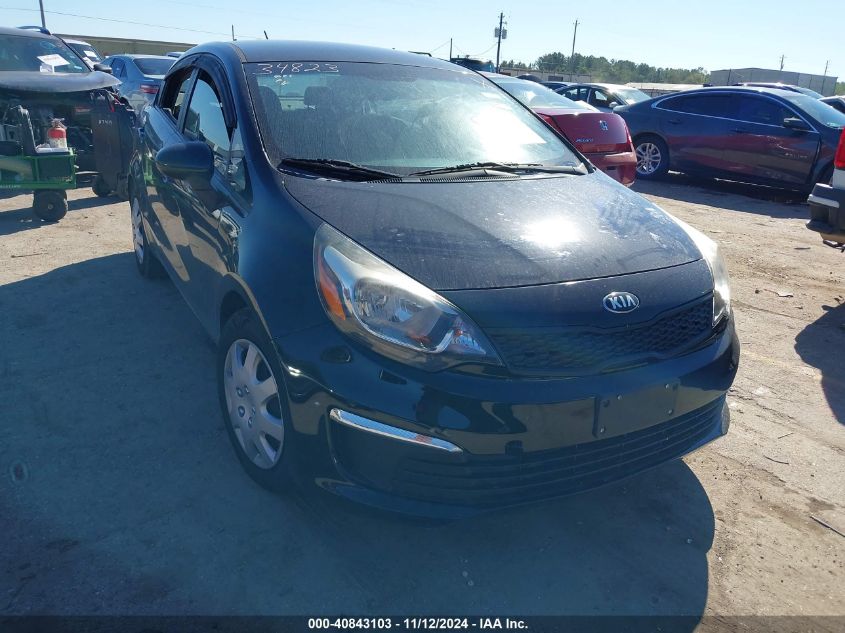 VIN KNADM4A36H6026632 2017 KIA Rio, LX no.1