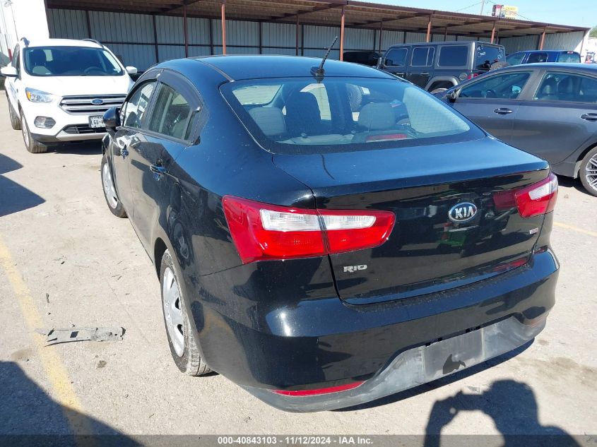 VIN KNADM4A36H6026632 2017 KIA Rio, LX no.3