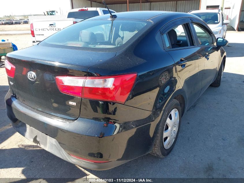 VIN KNADM4A36H6026632 2017 KIA Rio, LX no.4