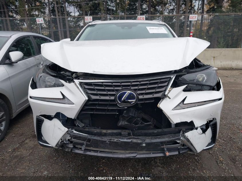 2021 Lexus Nx 300H VIN: JTJGJRDZ6M2156799 Lot: 40843119