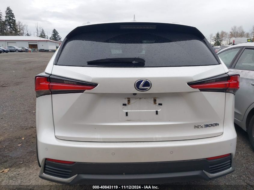 2021 Lexus Nx 300H VIN: JTJGJRDZ6M2156799 Lot: 40843119