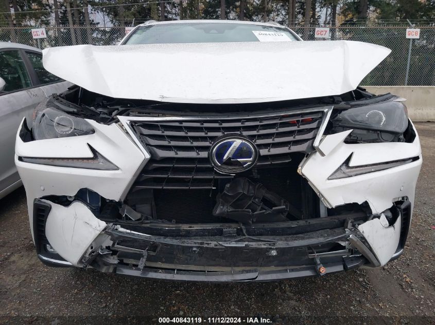 2021 Lexus Nx 300H VIN: JTJGJRDZ6M2156799 Lot: 40843119