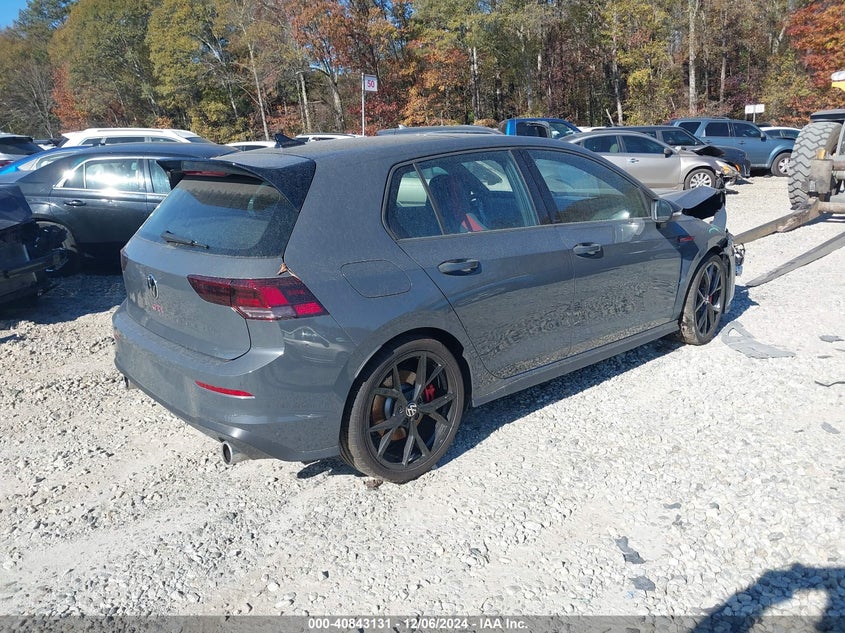 Vin: wvwsa7cd7rw184182, lot: 41332746, volkswagen golf gti 2.0t 380 se 20244