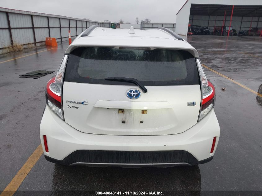 2018 Toyota Prius C Two VIN: JTDKDTB34J1619038 Lot: 40843141