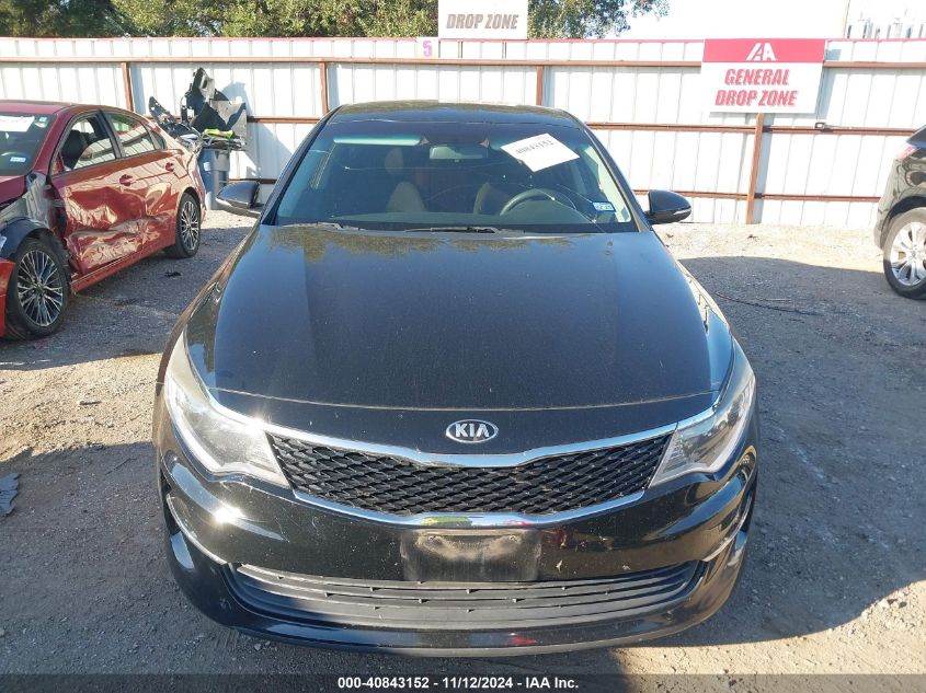 2016 Kia Optima Lx VIN: 5XXGT4L32GG039300 Lot: 40843152