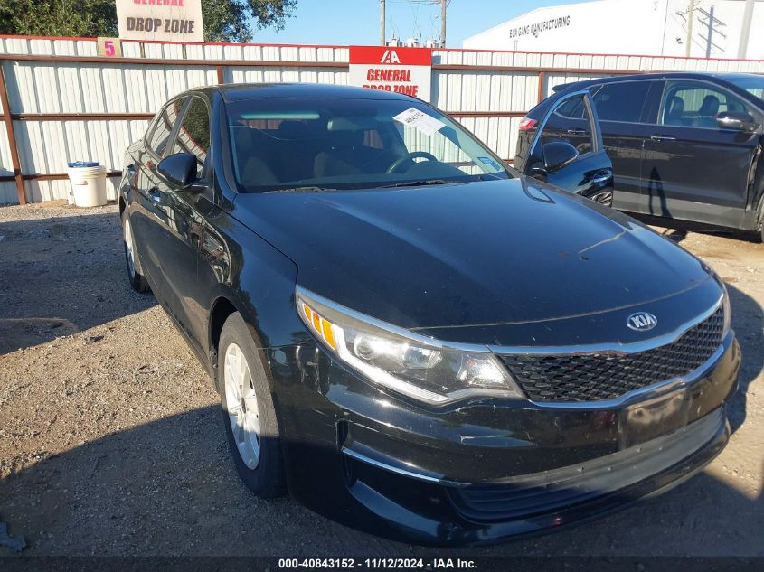 2016 Kia Optima Lx VIN: 5XXGT4L32GG039300 Lot: 40843152