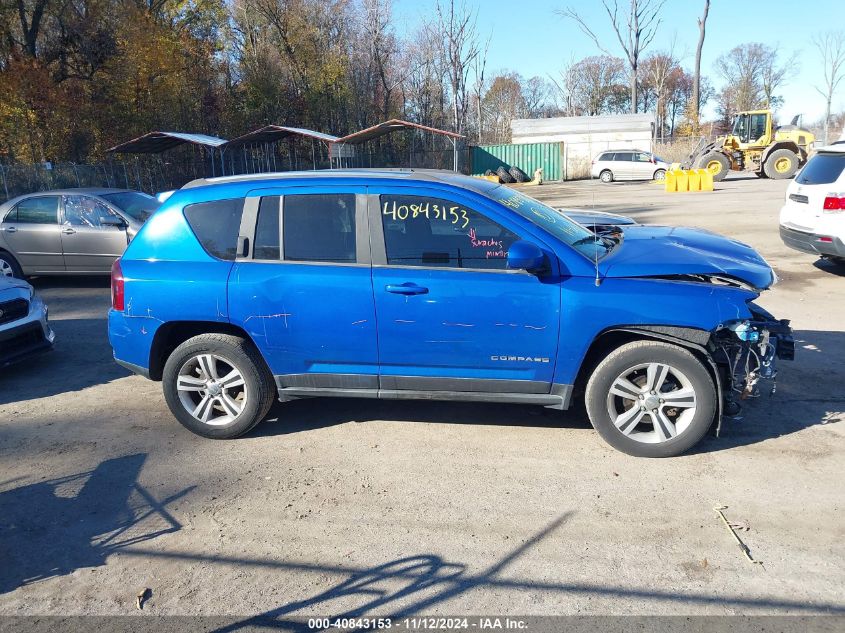 2014 Jeep Compass Latitude VIN: 1C4NJCEB3ED698750 Lot: 40843153