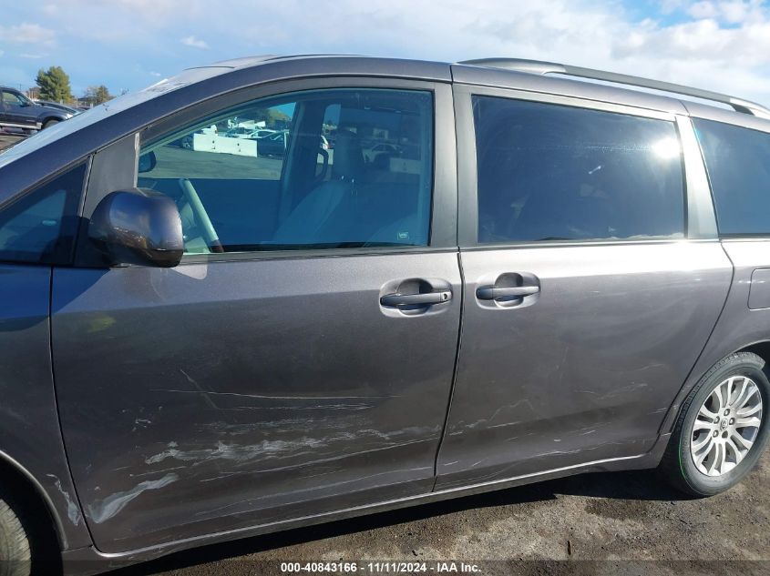 2011 Toyota Sienna Xle V6 VIN: 5TDYK3DC3BS126260 Lot: 40843166