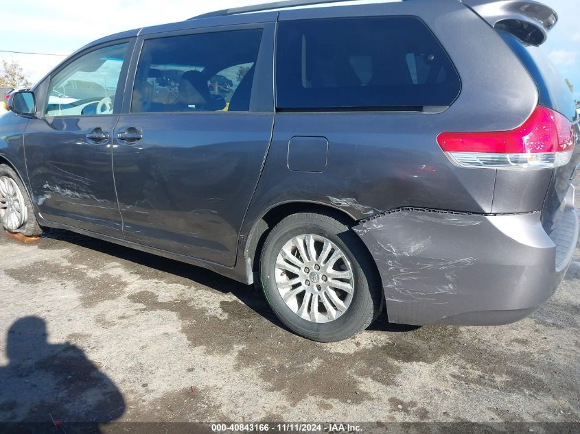 2011 Toyota Sienna Xle V6 VIN: 5TDYK3DC3BS126260 Lot: 40843166