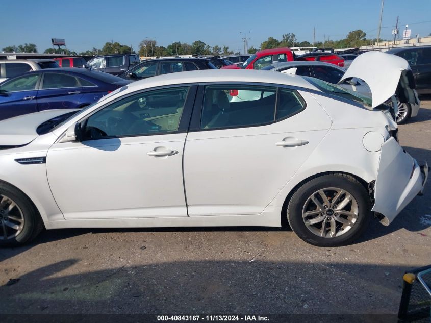 2011 Kia Optima Lx VIN: KNAGM4A72B5081186 Lot: 40843167