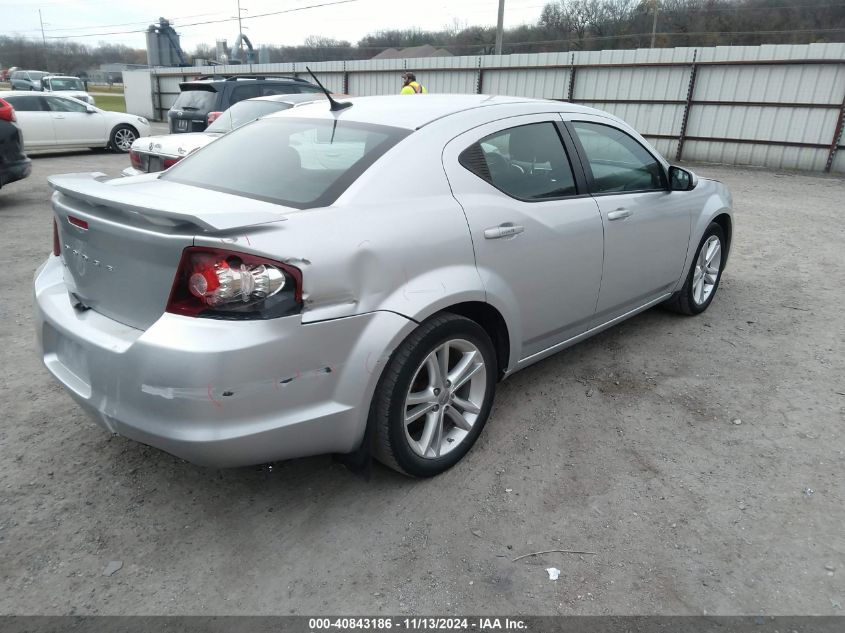 2011 Dodge Avenger Mainstreet VIN: 1B3BD1FG5BN558263 Lot: 40843186