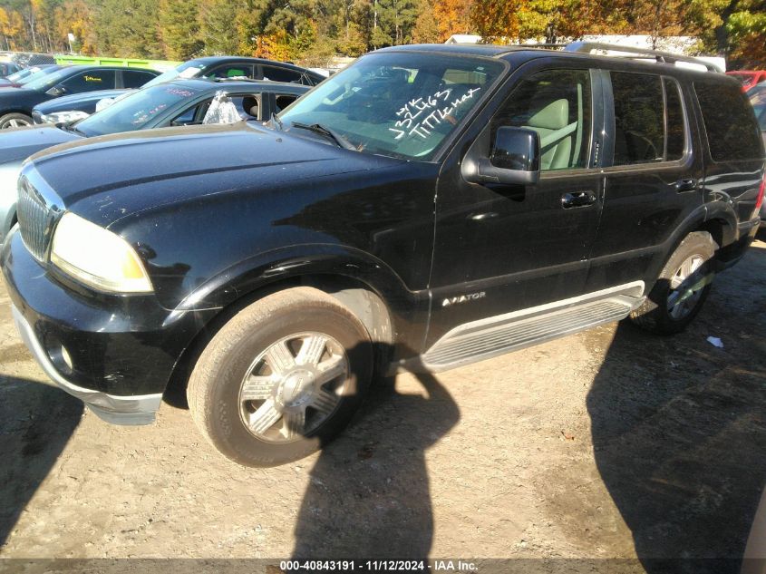 2005 Lincoln Aviator VIN: 5LMEU68H35ZJ32463 Lot: 40843191