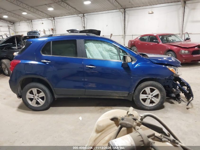 2017 Chevrolet Trax Lt VIN: 3GNCJPSB4HL147266 Lot: 40843206