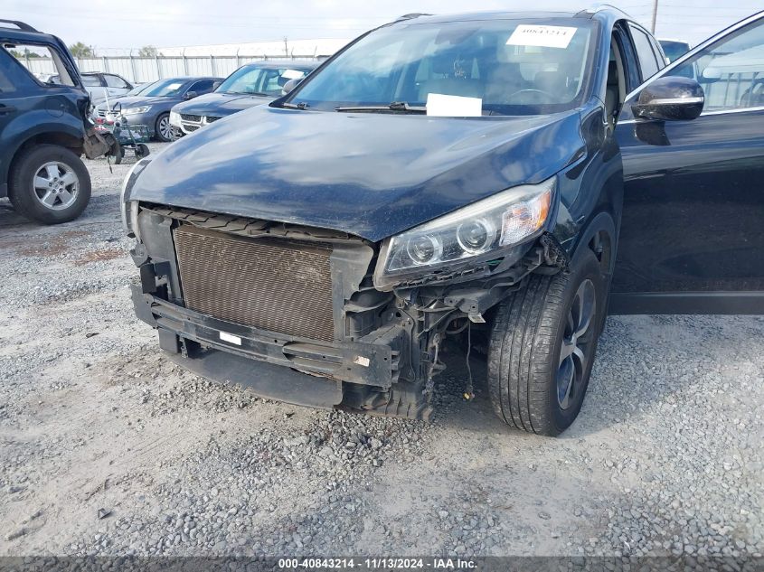 2018 Kia Sorento 3.3L Ex VIN: 5XYPH4A58JG365627 Lot: 40843214