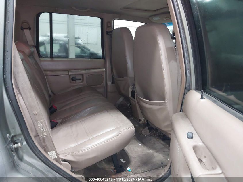 2001 Mercury Mountaineer VIN: 4M2ZU86P91UJ13724 Lot: 40843219