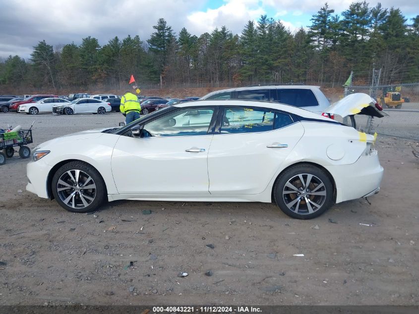 2017 Nissan Maxima 3.5 Sl VIN: 1N4AA6AP4HC385269 Lot: 40843221