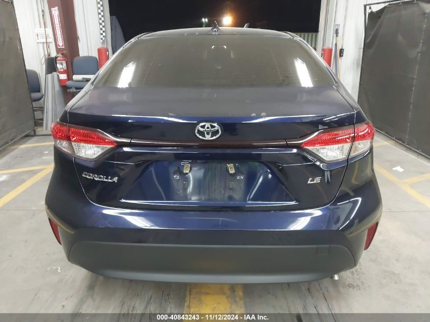 2023 Toyota Corolla Le VIN: JTDB4MEE7PJ007346 Lot: 40843243