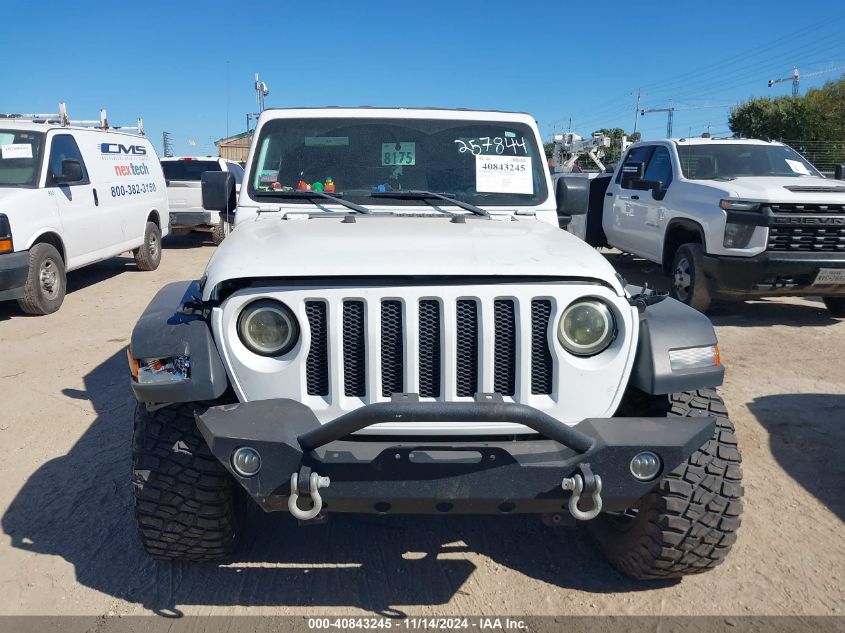 2020 Jeep Wrangler Unlimited Sport S 4X4 VIN: 1C4HJXDG2LW237722 Lot: 40843245