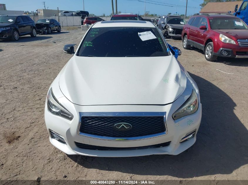 2016 Infiniti Q50 3.0T Premium VIN: JN1EV7AP7GM300300 Lot: 40843250