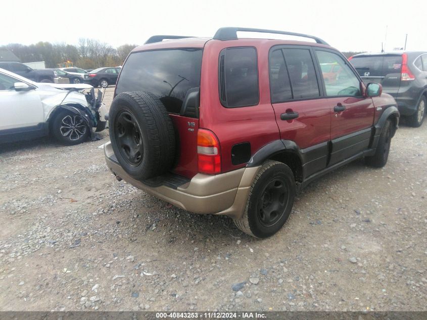 2002 Suzuki Grand Vitara Jlx/Limited VIN: JS3TD62V624159681 Lot: 40843253