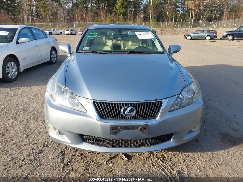 2009 Lexus Is 250 VIN: JTHCK262695029870 Lot: 40843272