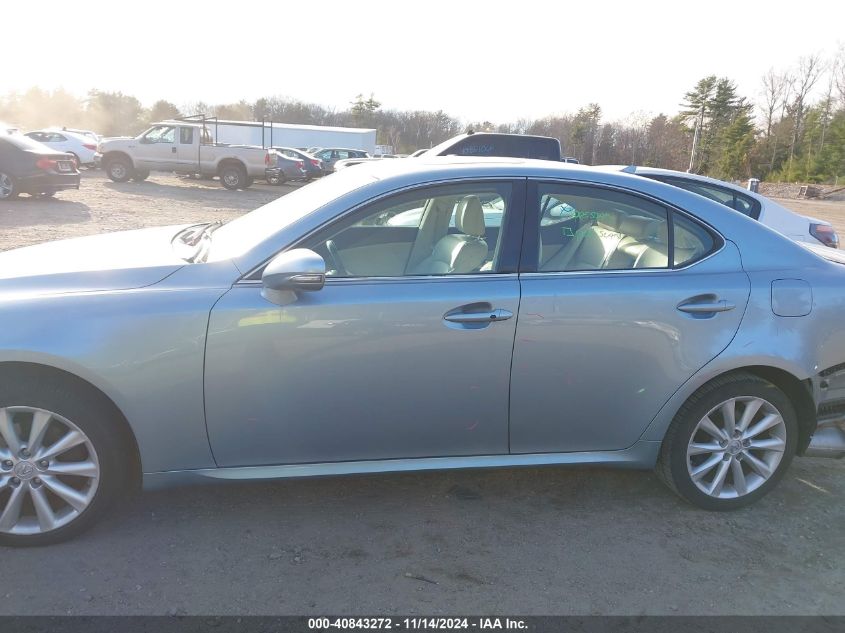 2009 Lexus Is 250 VIN: JTHCK262695029870 Lot: 40843272