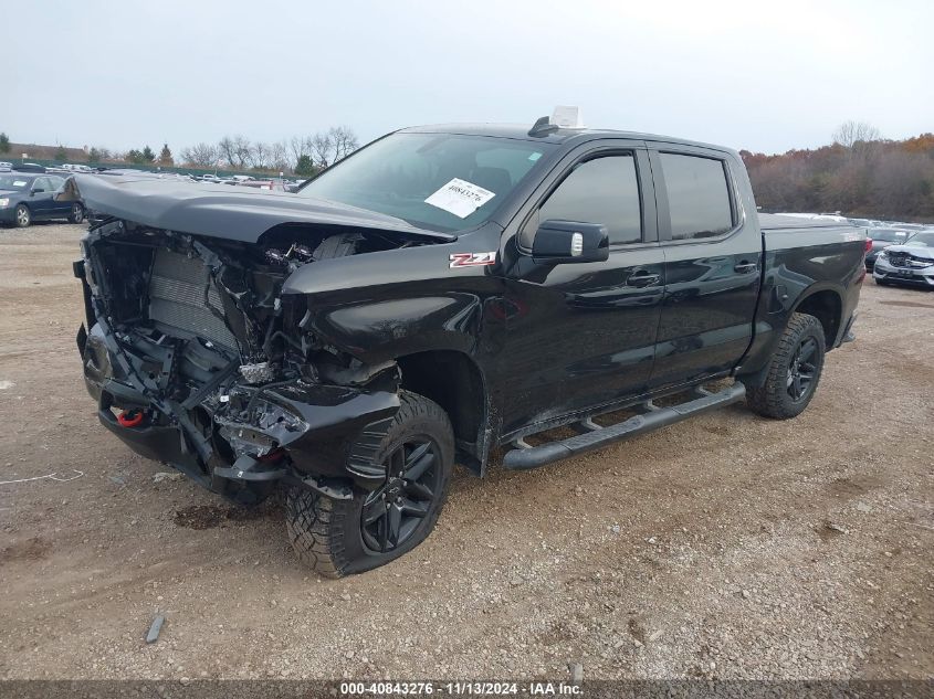 2020 Chevrolet Silverado 1500 4Wd Short Bed Lt Trail Boss VIN: 1GCPYFEL2LZ327576 Lot: 40843276