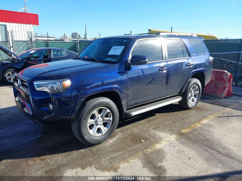 2022 Toyota 4Runner Sr5 Premium VIN: JTENU5JR8N5998909 Lot: 40843277