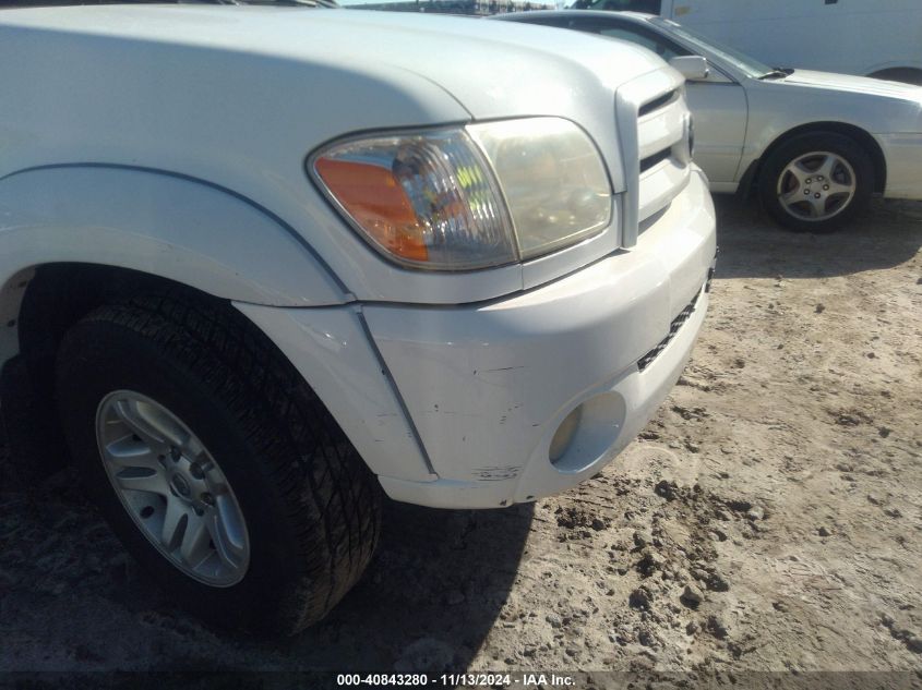 2006 Toyota Tundra Limited V8 VIN: 5TBET38116S505720 Lot: 40843280