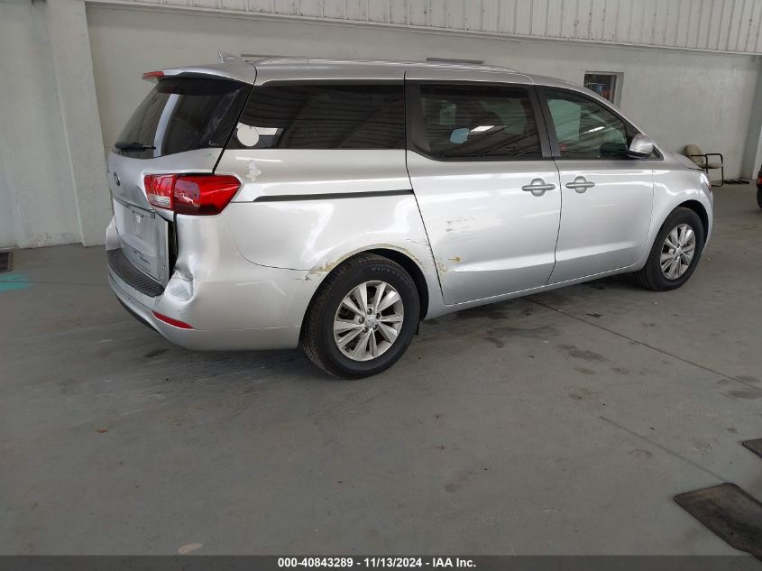 2016 Kia Sedona Lx VIN: KNDMB5C16G6163191 Lot: 40843289