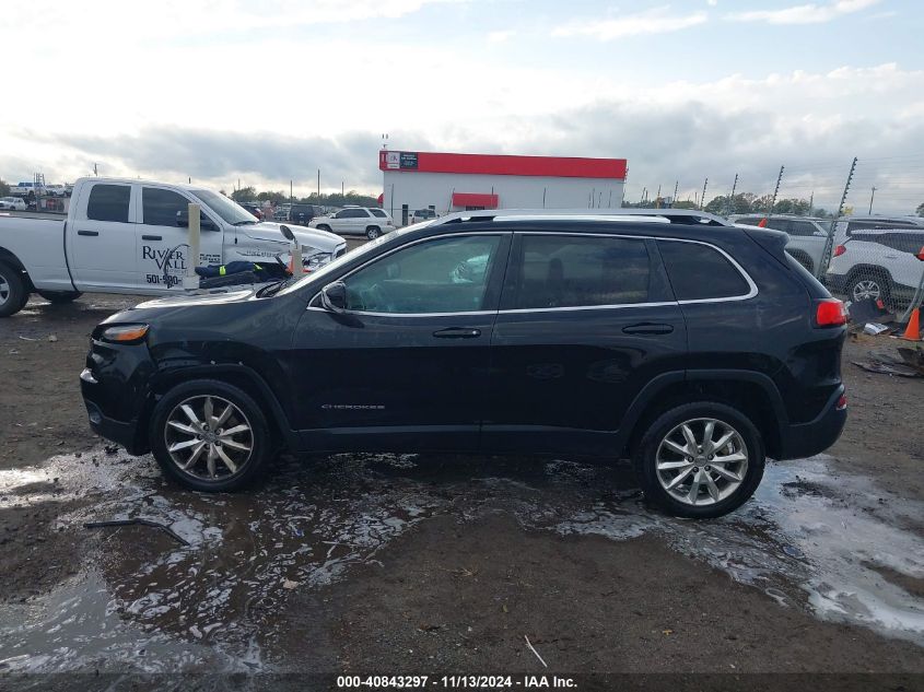 2014 Jeep Cherokee Limited VIN: 1C4PJLDB7EW159630 Lot: 40843297