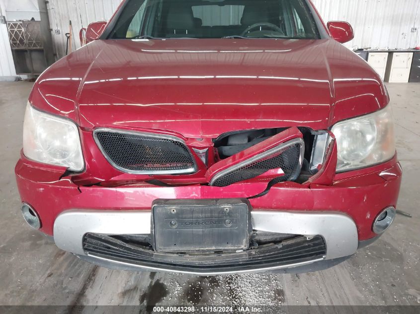 2006 Pontiac Torrent VIN: 2CKDL73F166141489 Lot: 40843298