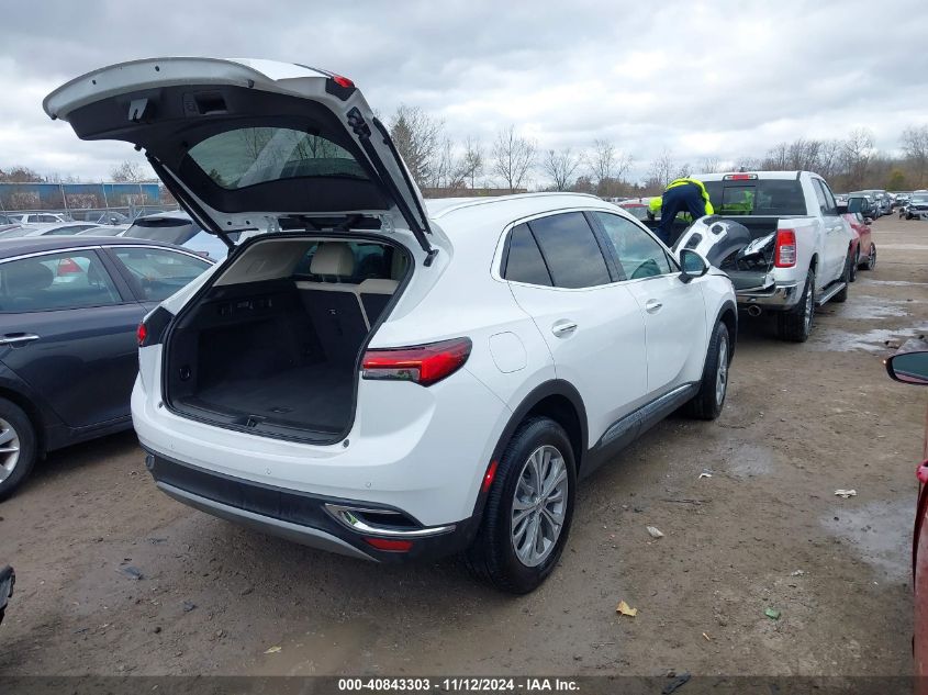 2022 Buick Envision Fwd Preferred VIN: LRBAZLR47ND027437 Lot: 40843303