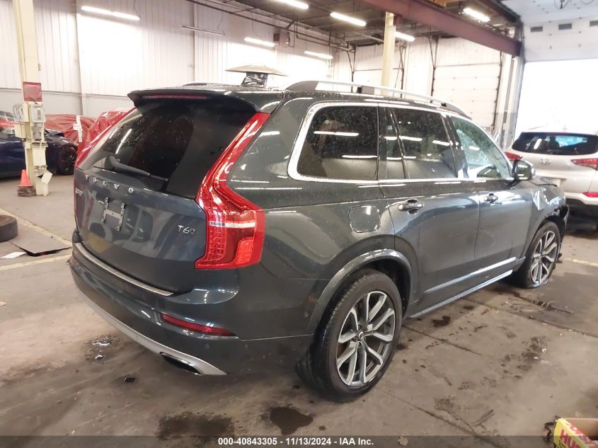 2017 Volvo Xc90 T6 Momentum VIN: YV4A22PK6H1131017 Lot: 40843305