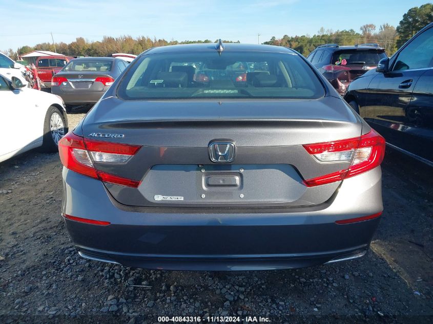 2018 Honda Accord Ex-L VIN: 1HGCV1F5XJA070612 Lot: 40843316