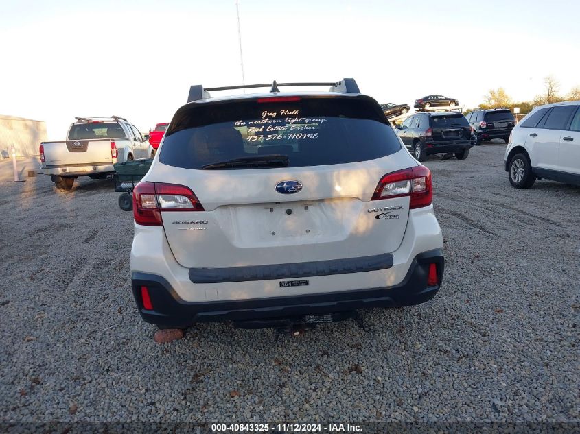 2019 Subaru Outback 2.5I Premium VIN: 4S4BSAFC1K3222067 Lot: 40843325