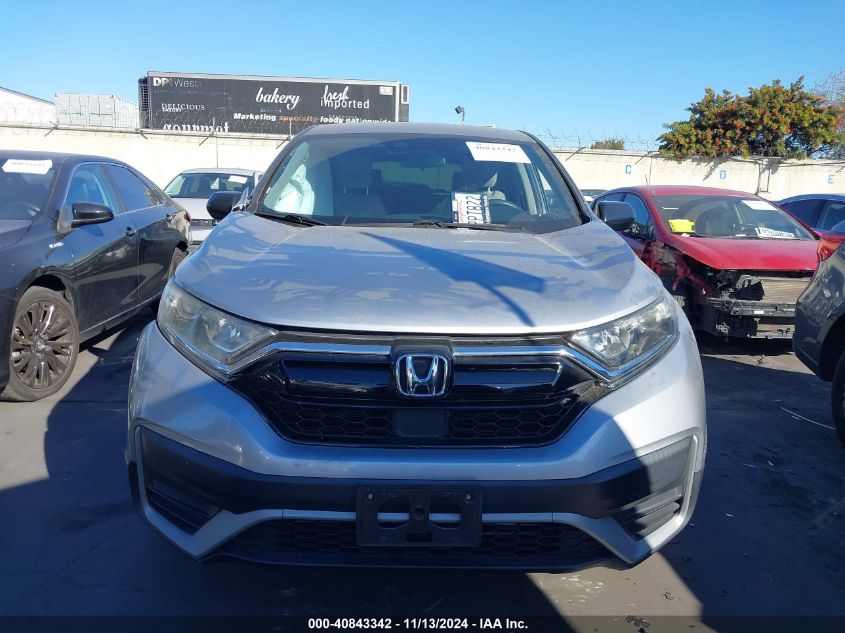 2020 Honda Cr-V 2Wd Lx VIN: 5J6RW1H21LA001037 Lot: 40843342