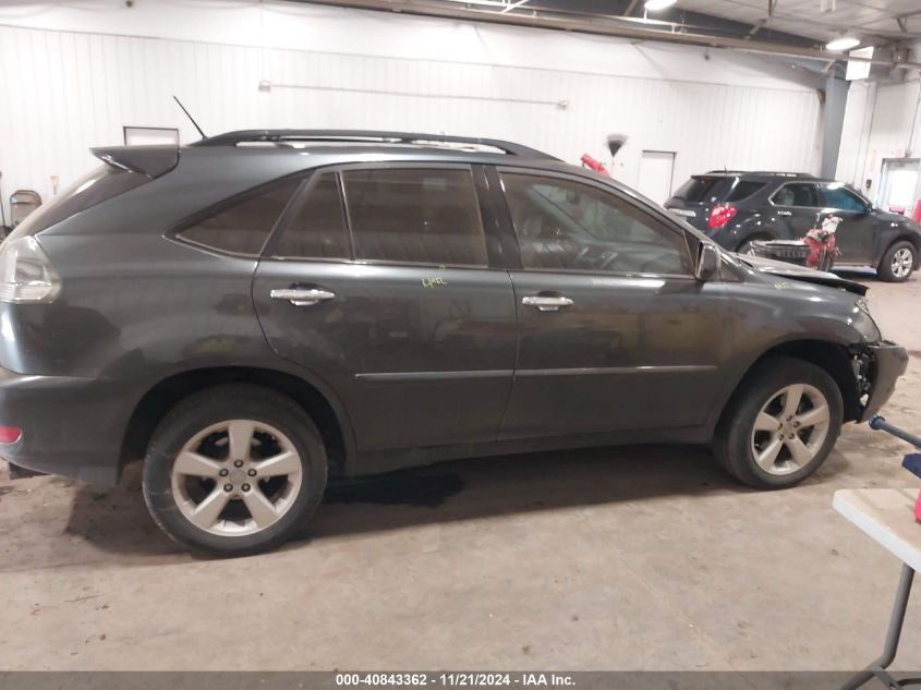 2008 Lexus Rx 350 VIN: JTJHK31U582048316 Lot: 40843362