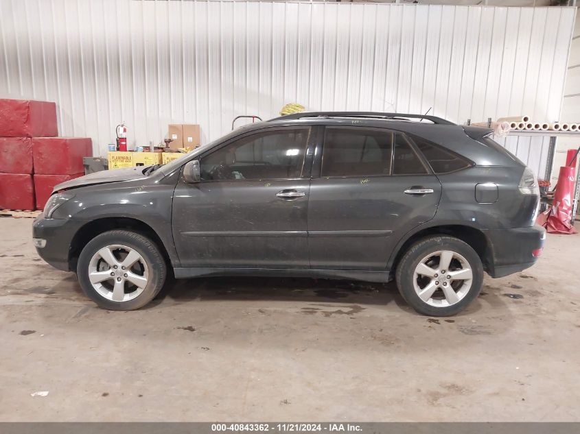 2008 Lexus Rx 350 VIN: JTJHK31U582048316 Lot: 40843362