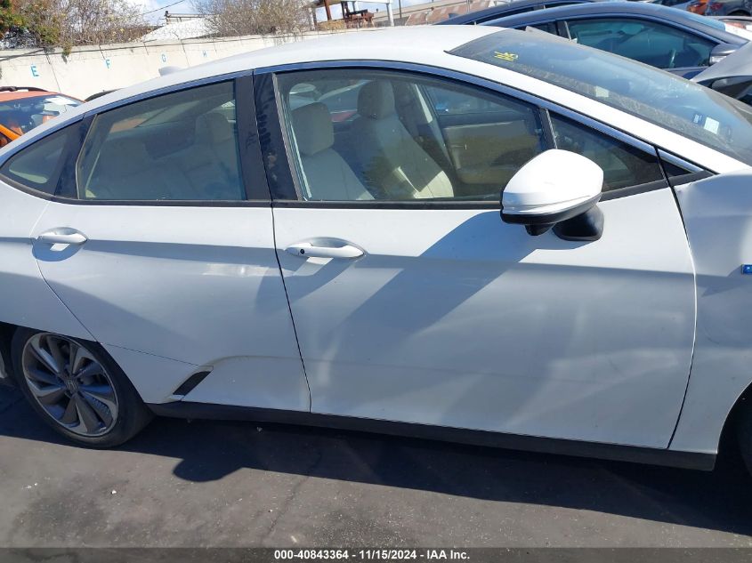 2018 Honda Clarity Plug-In Hybrid Touring VIN: JHMZC5F38JC011453 Lot: 40843364