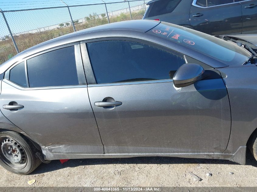 2020 Nissan Sentra S Xtronic Cvt VIN: 3N1AB8BV0LY308059 Lot: 40843365