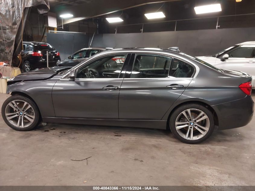 2018 BMW 330I xDrive VIN: WBA8D9C58JA608327 Lot: 40843366