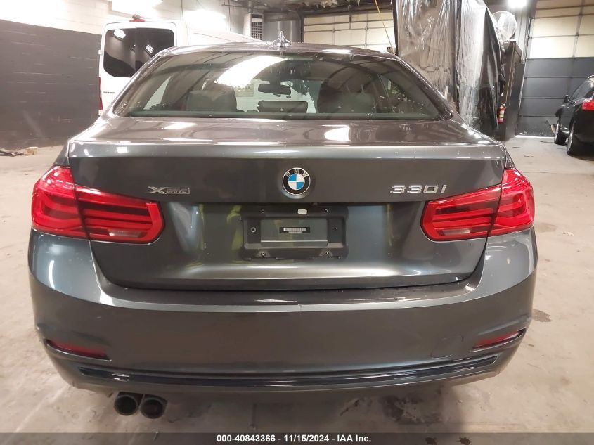 2018 BMW 330I xDrive VIN: WBA8D9C58JA608327 Lot: 40843366