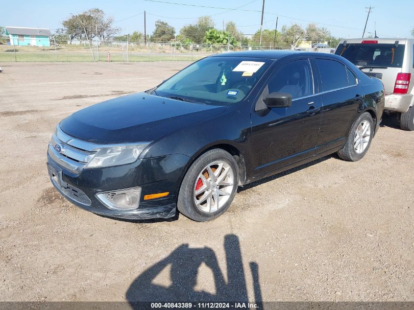 2010 Ford Fusion Sel VIN: 3FAHP0JA2AR429556 Lot: 40843389